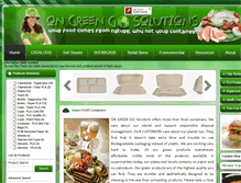 Tablet Screenshot of ongreengosolutions.com